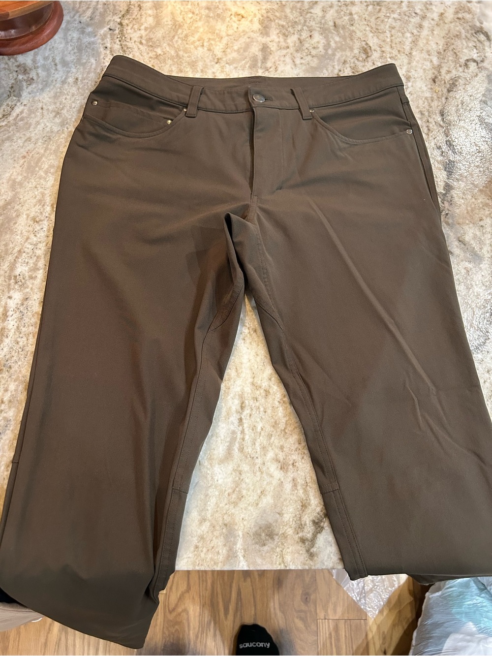 Men's Olive Green Stretch Chino Lululemon Pants